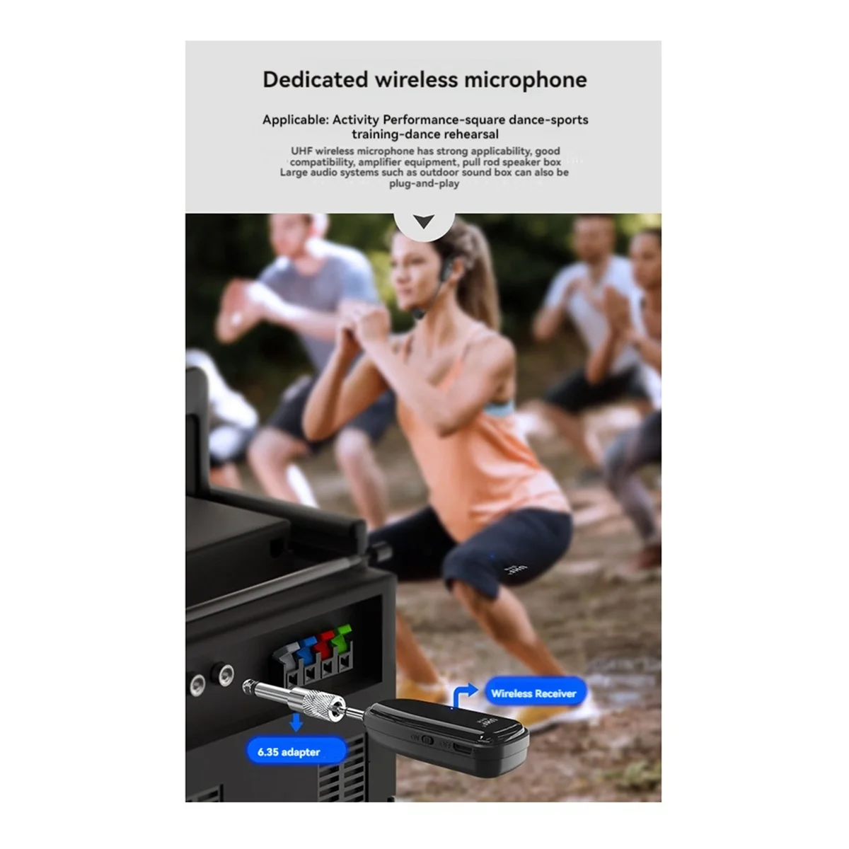 T35C سماعة رأس لاسلكية ميكروفون لمكبرات الصوت سماعة ميكروفون لاسلكية سماعة ميكروفون لاسلكي للتدريس