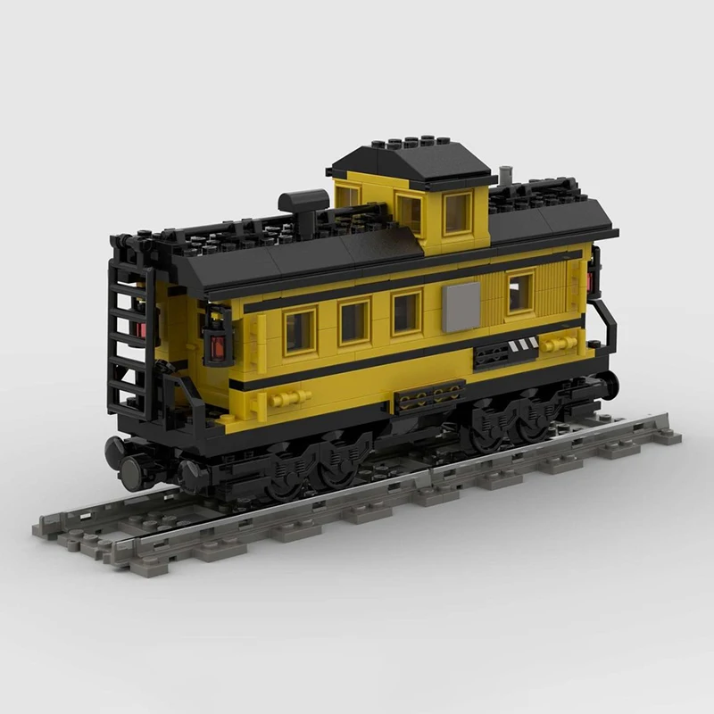 

Конструктор MOC Carriage Works, Вагон-цистерна, Модель поезда, DIY-творчество, для детей, набор игрушек, рождественский подарок, технологические строительные блоки