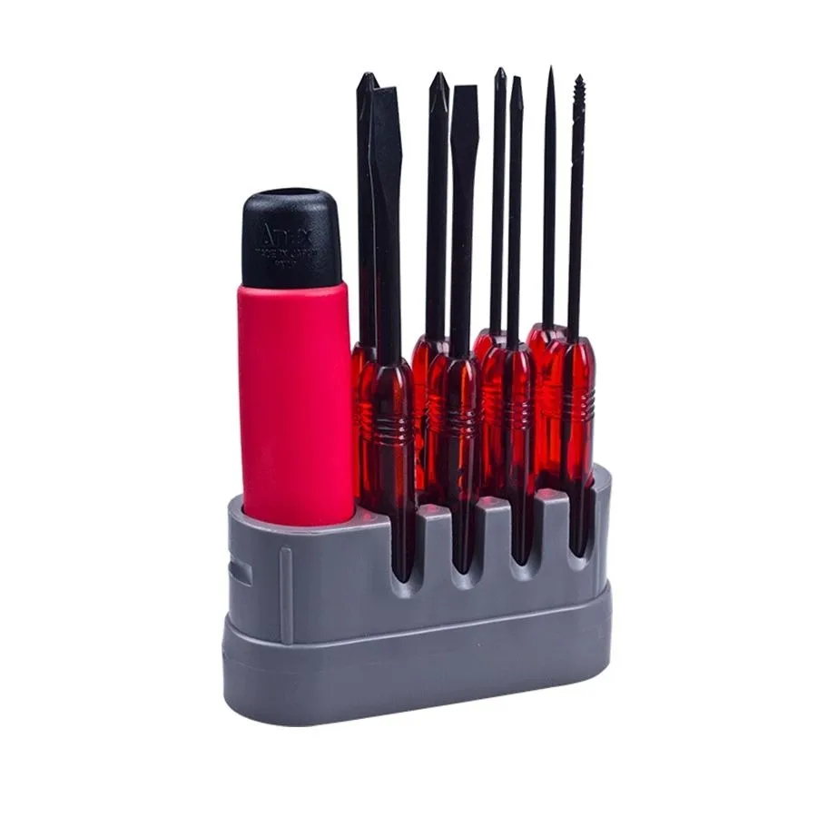 ANEX Screwdriver Set 8Pcs with Box Replaceable Phillips & Slotted