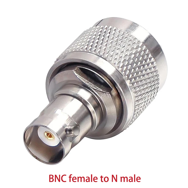 N Typ zu bnc Stecker Buchse Adapter q9 bnc zu n Buchse Stecker gerade Koaxial HF Kupferst ecker – Detail 6