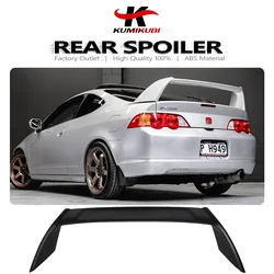 FOR 02 03 04 05 06 INTEGRA ACURA RSX DC5 TYPE R STYLE ADD-ON REAR TRUNK SPOILER WING HIGH QUALITY ABS GLOSSY BALCK BIG SPOILER