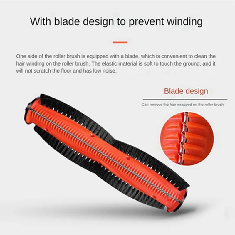 SANQ Compatible For Xiaomi S10T / STFCR01SZ Roller Side Brush Filter Mop Cloths Robot Vacuum Cleaner Accessories