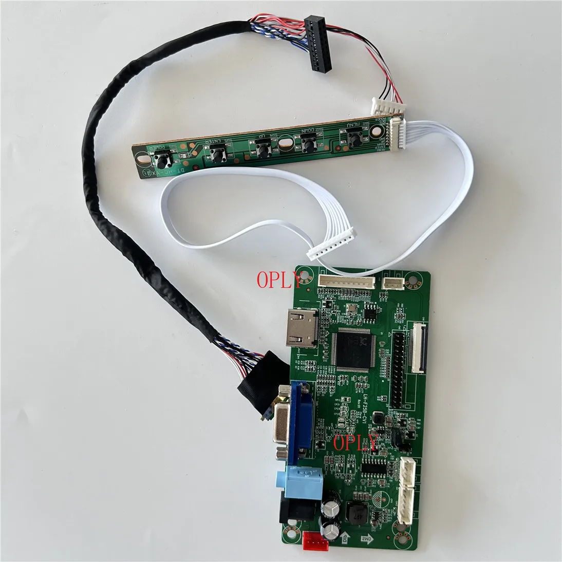 58C Controller board for LP156WH4-TLA1/TLN2 LP156WH4-TLD2/TLQ1 LP156WH4 1366X768 HDMI-Compatible VGA LED Screen 15.6