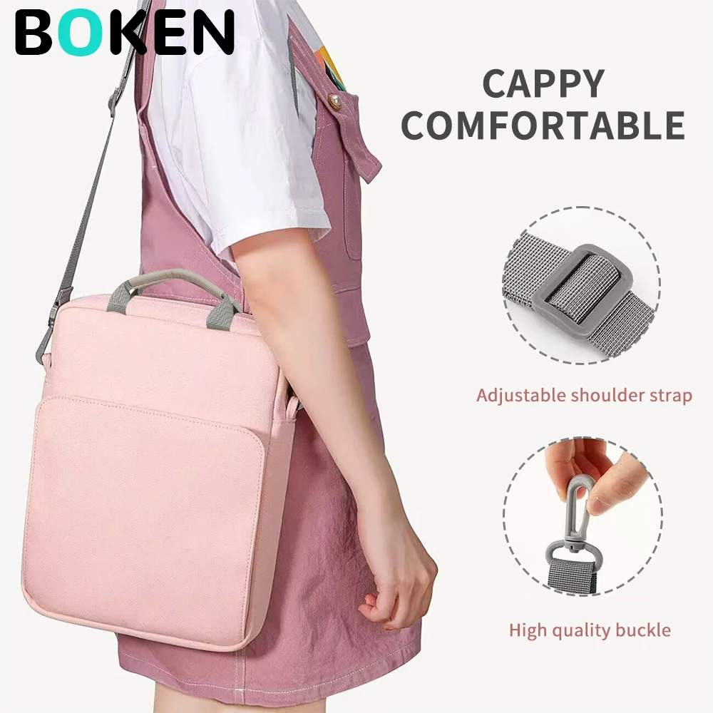 Tablet Case 12.9-13.3 Inch for iPad Pro 12.9 iPad Air 13 Samsung Galaxy Tab Shoulder Bag Soft Carrying Storage Sleeve Case Daily