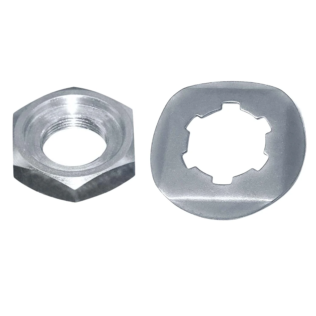 ABIB -For Yamaha Banshee YFZ350 YZF600R FZS 600 Front Sprocket Nut Lock Washer 90179-18020-00/90215-21239-00