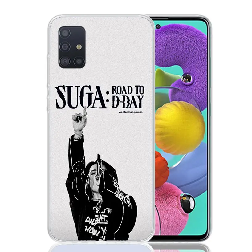 SUGA D-DAYs Phone Case For Samsung Galaxy A51 A71 A41 A31 A21S A11 A01 A70 A50 A40 A30S A20E A20S A10S A6 A7 A8 A9 Fundas