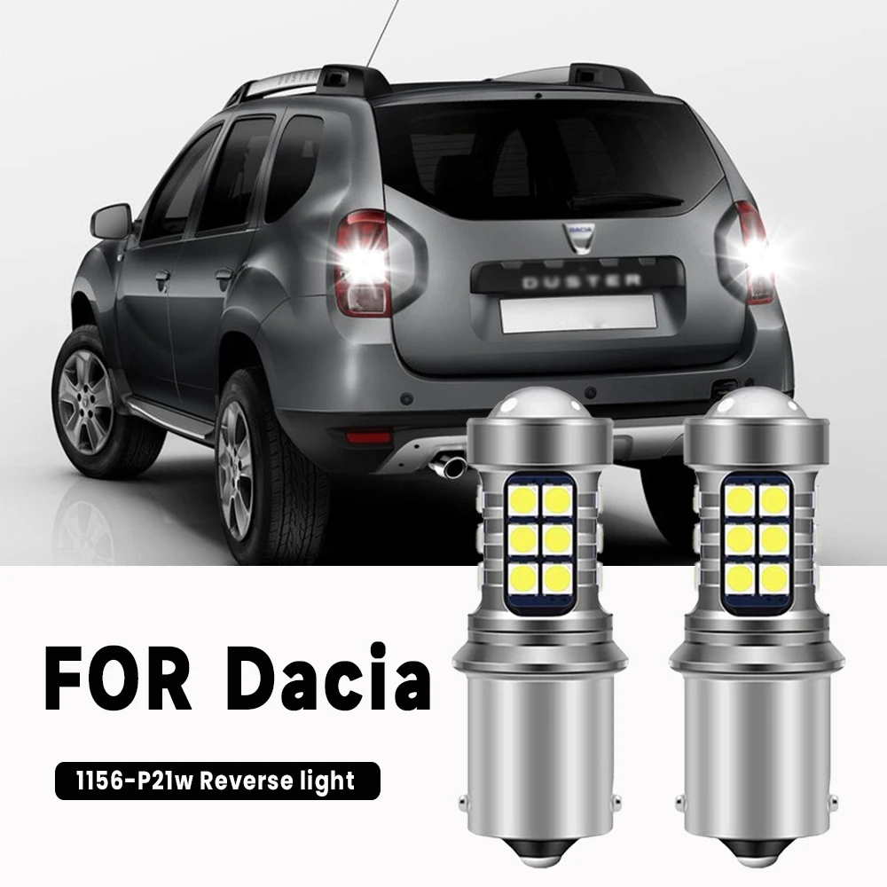 

2pcs LED Backup Light Reverse Lamp Canbus Accessories For Dacia Duster 2010 2011 2012 2013 2014 2015 2016 2017 2018