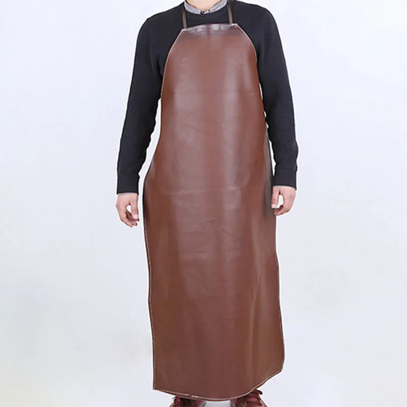 Leather Welding Apron 97×65CM Polyurethane Welder Thermal Insulation Protector Welding Protective Cover Soldering Tools