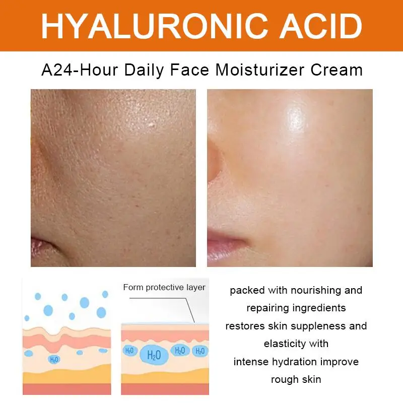 Vitamin C Face Cream Remove Dark Spots Whitening Care Moisturizing Anti-Aging Anti Wrinkle Firming Skin Care Cosmetics