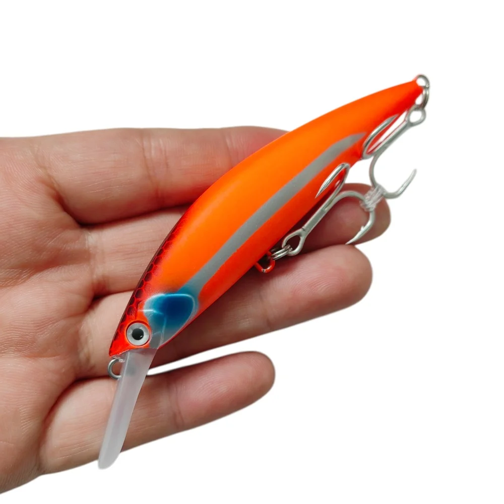 MUKUN Forellen-Angelköder, sinkender Jerkbait, 110 mm, 30 g, Artist Minnow, Meeresangelköder, Twitch-Hardbait für Barsch