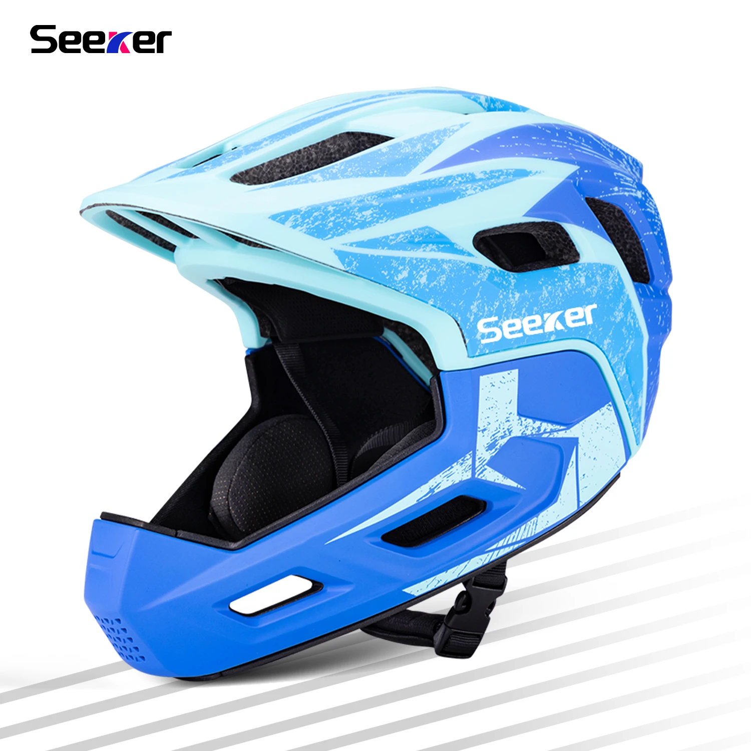 Motorcycle Gear Kids - UMUSEEKER Kinderen Volledige Beschermende Helm Fiets