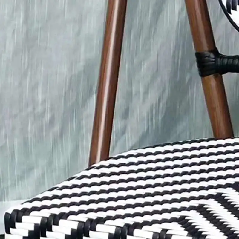 레트로 등나무 정원 가구 세트 방수 북유럽 자연 발코니 정원 가구 세트 성인 이동 Tuinmeubelen 장식