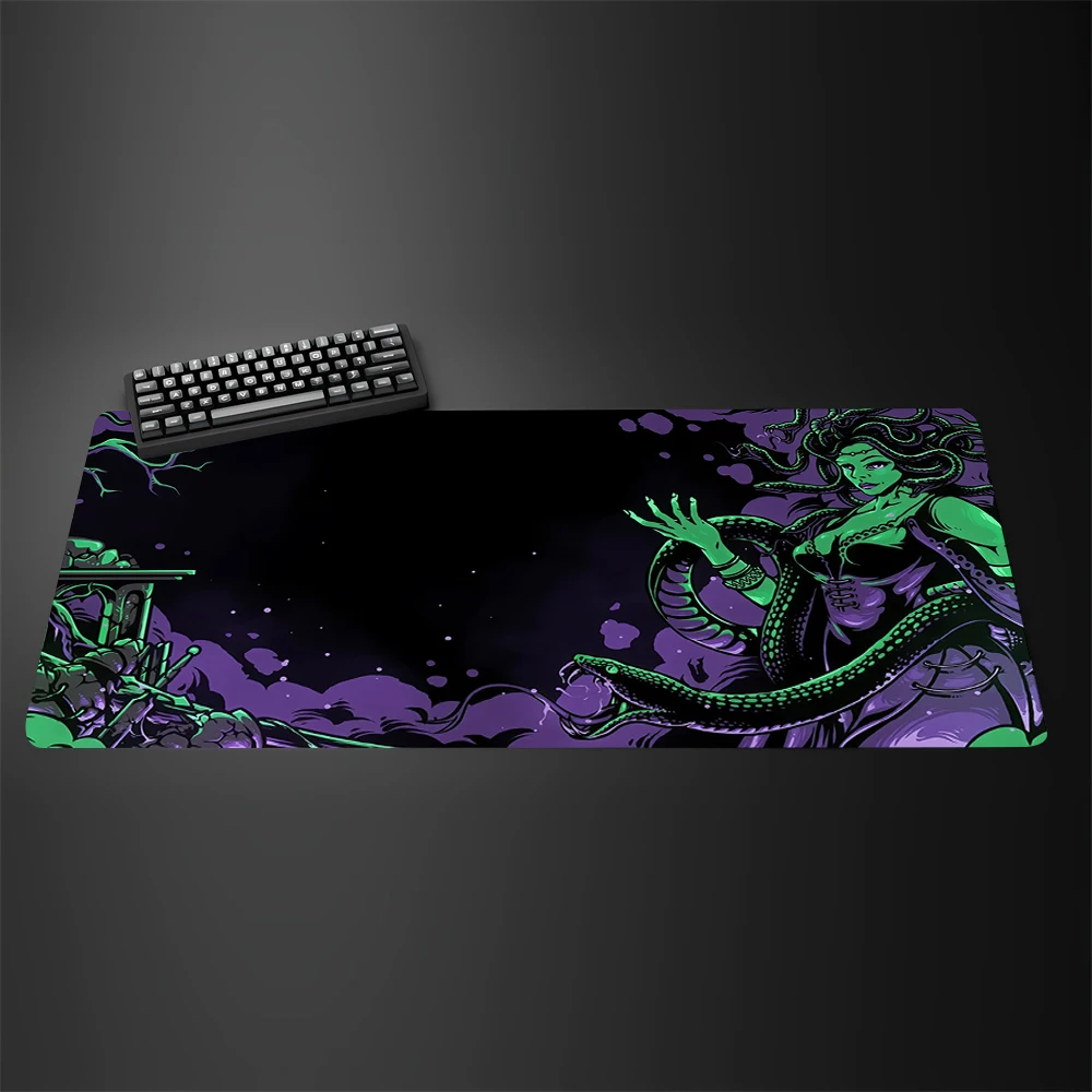 

Игровой коврик для мыши в стиле Art Style Ghost Samurai, нескользящий, профессиональный, для контроля и точного управления, аксессуары для ПК, коврик для мыши для ноутбука и офиса