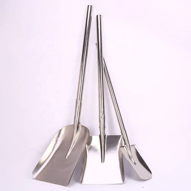 

Rust and Corrosion Resistance of square Spade 304 Stainless Steel Food Coal Shovel