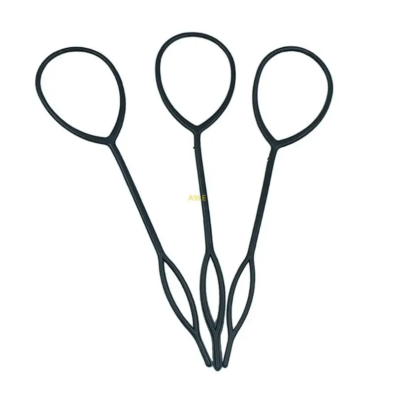 Topsy Hair Tail Tools for Women 10Bulk Hair Styling Tool Set Hair Braider Ponytail Making Tools with 2-Size Loop-Tools