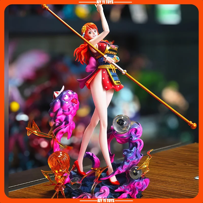 

Цельный 30 см Lx Nami Остров призраков Bushina Beauty Resonance Аниме Периферийные подарки Gk Настольная модель ручной работы Декоративные подарки