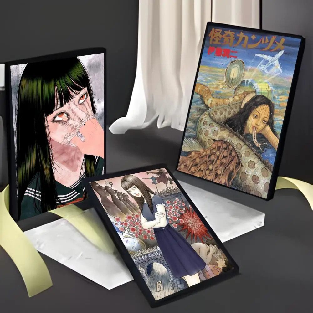 J-Junji I-Ito Terror Horror Manga Poster American Film Mural Home Childrens Room Wall Decor Print