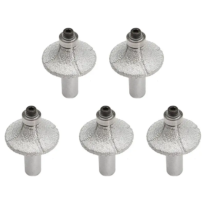 baag-5pcs-1-2inch-diamond-router-bit-wheel-half-bullnose-for-hand-profiler-marble-granite