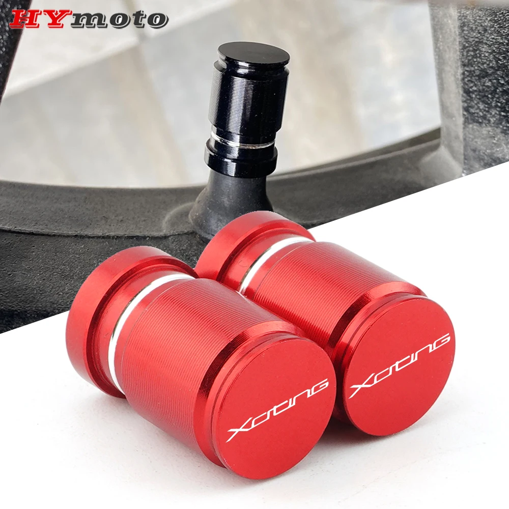 Newest For KYMCO Xciting 250 300 400 S 400 300i 400i 500i Motorcycle Accessories CNC Aluminum Wheel Tire Valve Stem Caps Covers