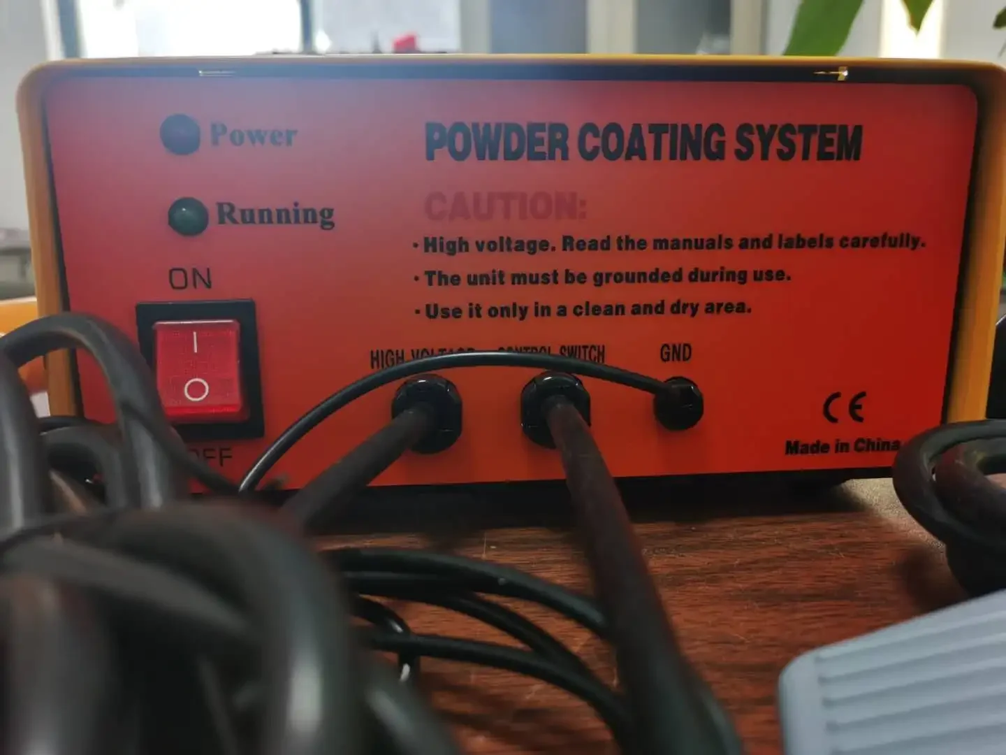 STP120-9000 100% QA Powder Coating g u n Metal Spraying Machine with Plastic Bottle Spray g u n