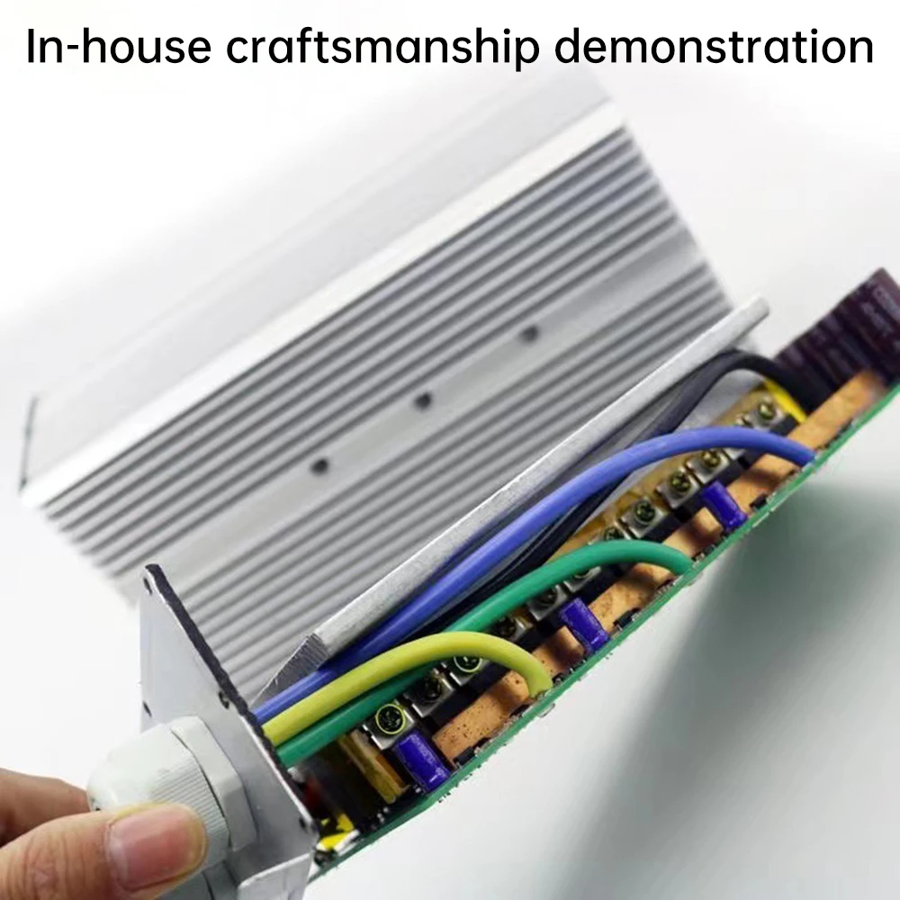 48V 60V 72V 84V 3000W Intelligent Brushless Controller Double Row 18MOS Transistor BLDC Motor Speed Controller for Motorcycle