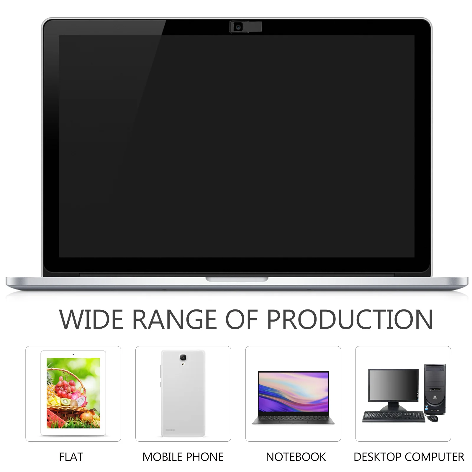 2Pcs Webcam Cover Slide for Laptop Phone Tablet Privacy Protector Adhesive Lightweight Design Slide