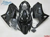 カワサキインジェクションフェアリングキット,カワサキモーターサイクル用ブラックパーツ2008-2014 ninja250 zx 250r,ex250 08 09-14 3