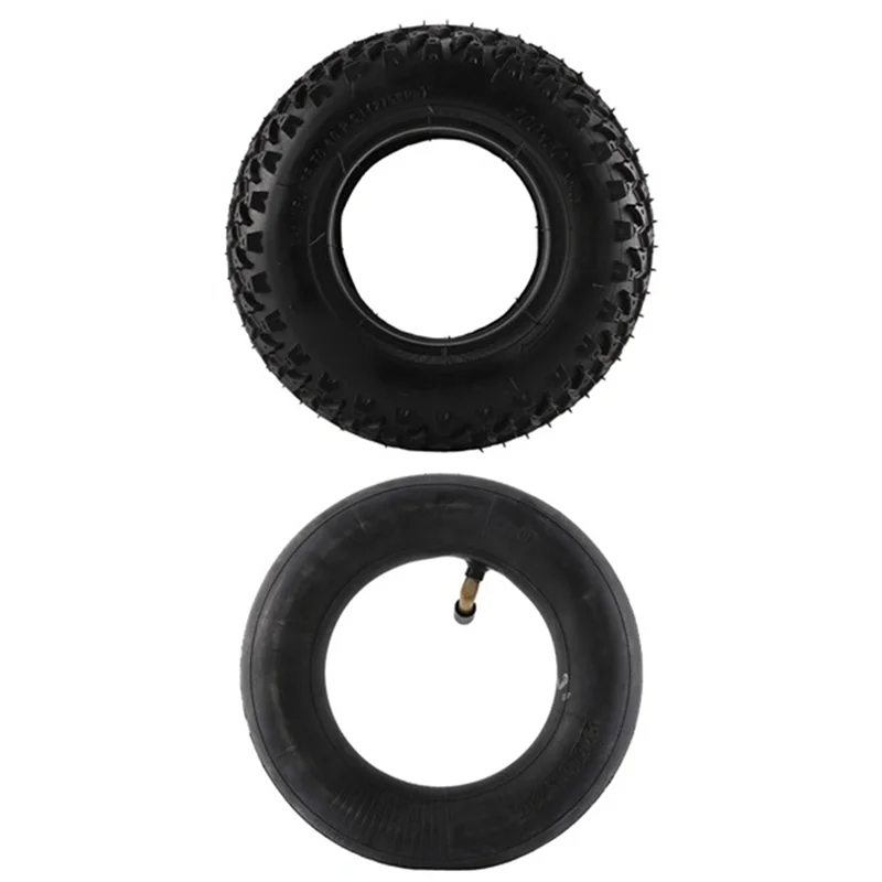 8 Inch Anti-Skid Tire 200x50 Off-Road Tire Inner Tube for Mini Electric Scooter Wear-Resistant Pneumatic Tire