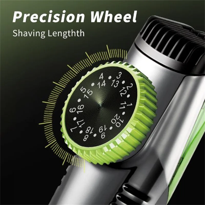 Washable Electric Vacuum Beard Trimmer For Men Wet Dry Face Style Clipper Auto Sucking Snipped Hair Less Mess Moustache Shaver