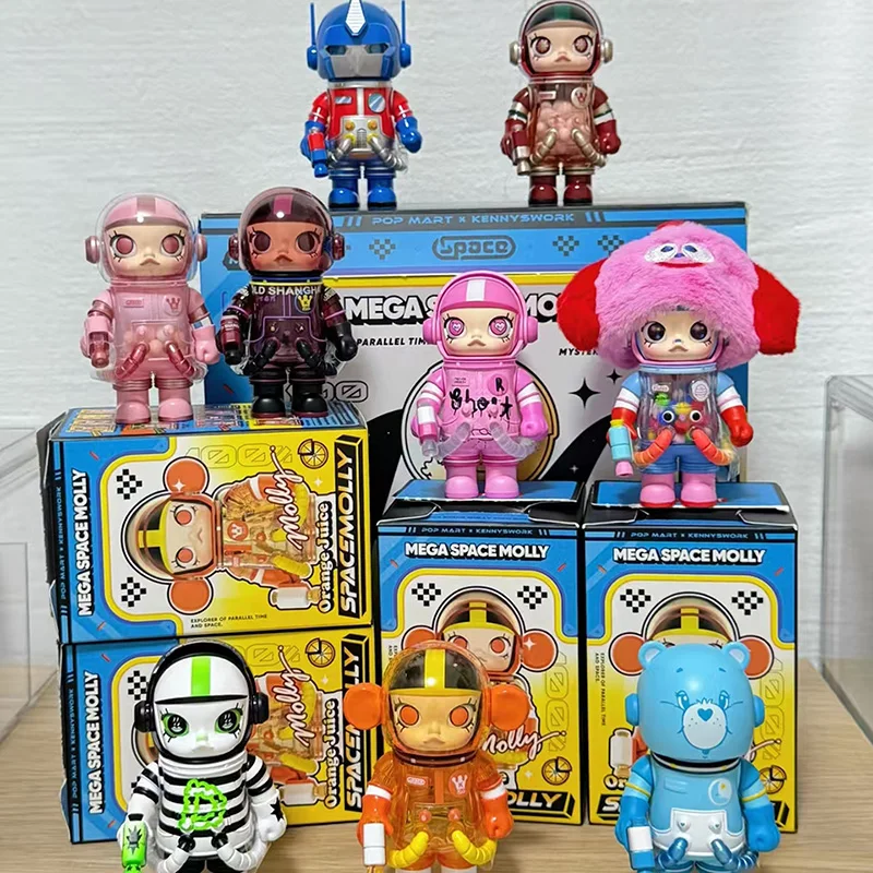 

POP MART MEGA SPACE MOLLY 100% Series 4 Genuine Mystery Box Blind Box Guess Doll Cute Desktop Ornament Collection Gift