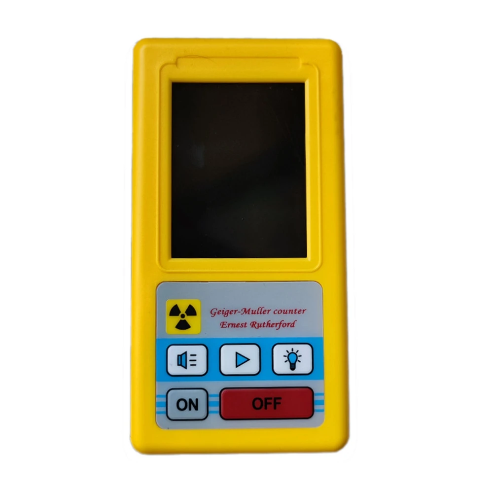 

BR-6 Geiger Counter Nuclear Radiation Detector Personal Dosimeter Gamma Detector Radioactive Tester Marble Tool Yellow