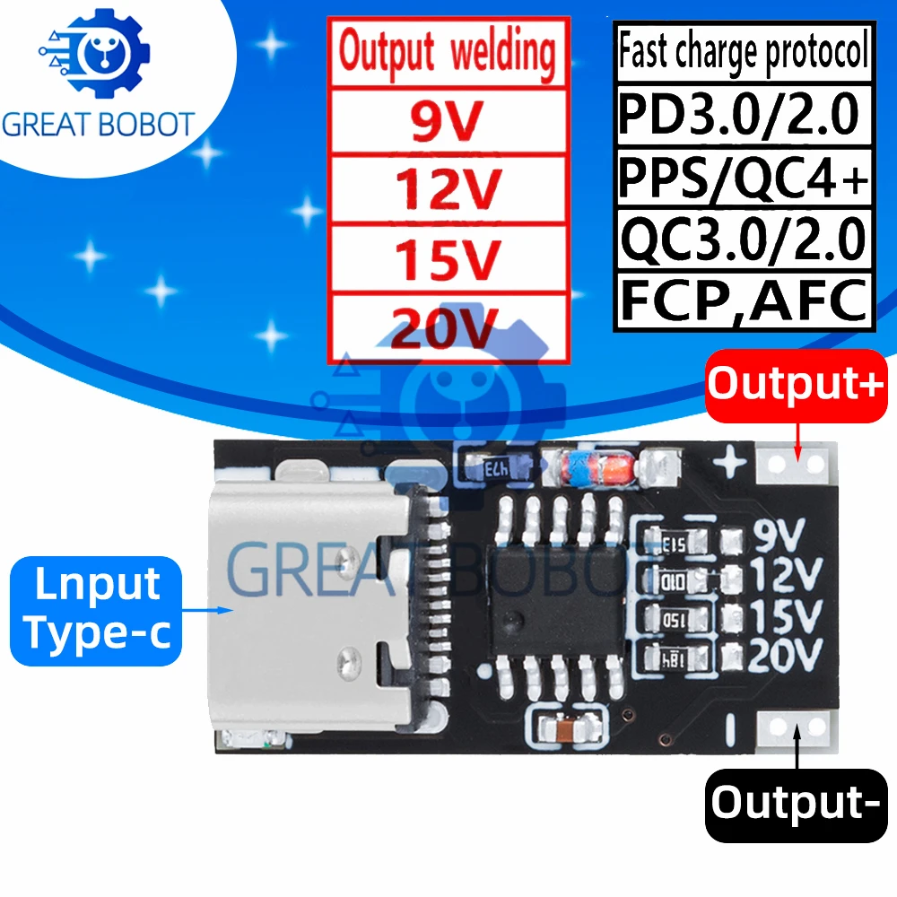 Type-C PD2.0/PD3.0 …