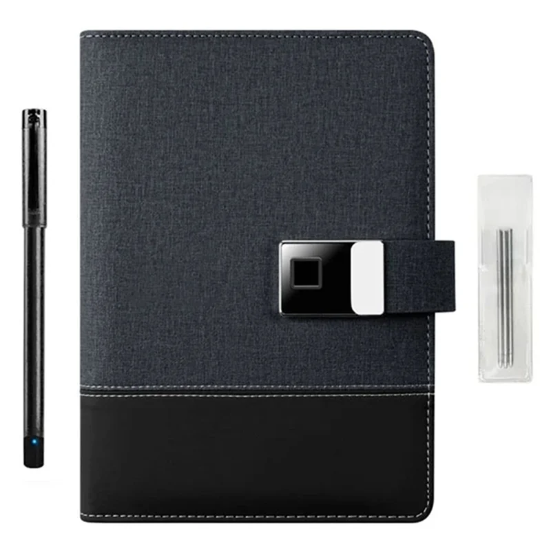 

AM-Smart Notebook Smart Pen Set OCR Digital Pen Sync For Student Meeting Recording Painting Notes Voice Bluetooth Wireless