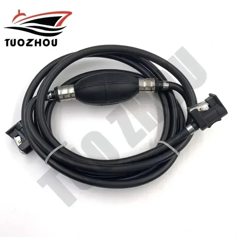 Boat Motor Fuel Line Hose Assy 6MM Pipe 1/4