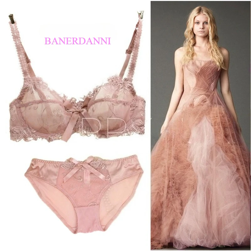 حمالة صدر رفيعة للغاية غير مبطنة للثدي الكبير، حمالة صدر دانتيل على شكل كأس D/E مثيرة وداعمة، مريح للتخسيس 34-40 للنساء BANERDANNI BC #6