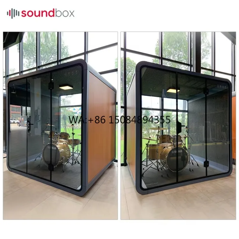 Microphone Pop Sound Proof Vocal Booth Outdoor Sound Isolation Shield Acoustic Screen for Studio Singing Recording