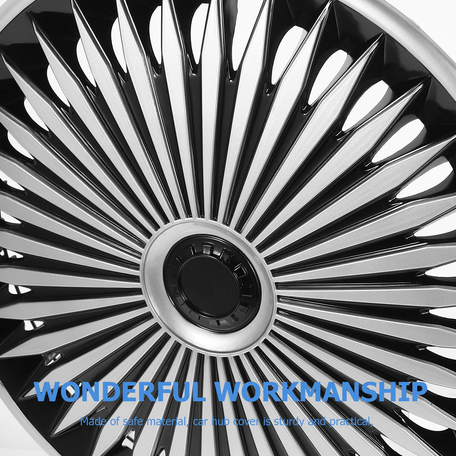 

Sturdy Car Cap Automotive Cover Vehicle Cap Decorative Hub Cover Durable Easy Install Decorative Wheel Hub Caps For Car Auto