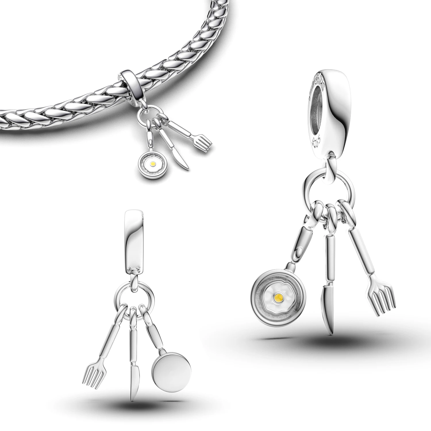 

Bracelet Women High Quality Fine Jewelry Women Pendants for Bracelets K Gold Pendant Charm Bracelets Charms Original 925 Charm