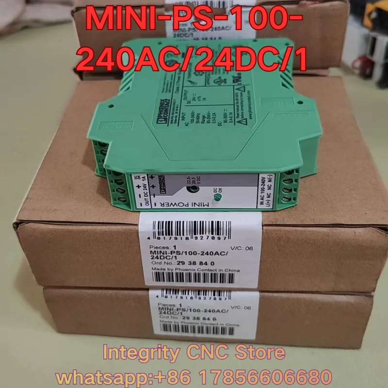 New MINI-PS-100-240AC/24DC/1 PLC module 2938840