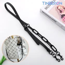 TINBERON – sangle de sac à bandoulière ajustable pour femmes, accessoire de luxe, sangle de styliste, sac à main avec chaîne