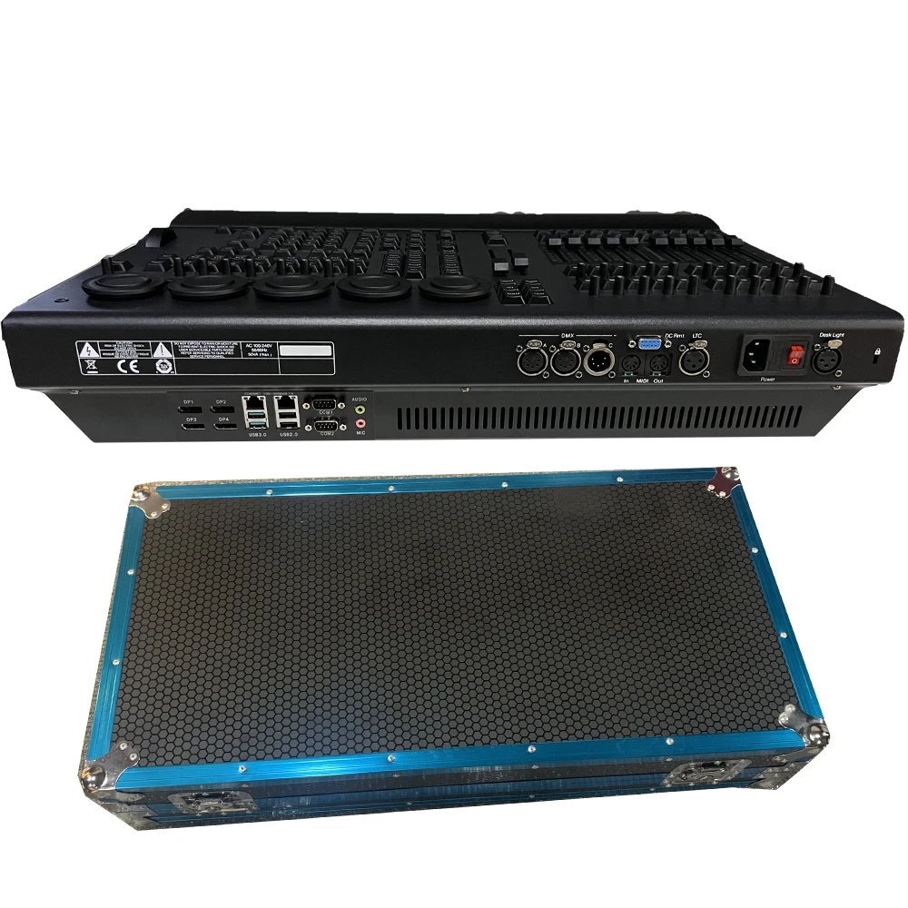 M3 Command Wing XT Built in PC Motherboard with Electric Fader RGB Backlight 5 Dual Encoders fits for Pro Lighting Software