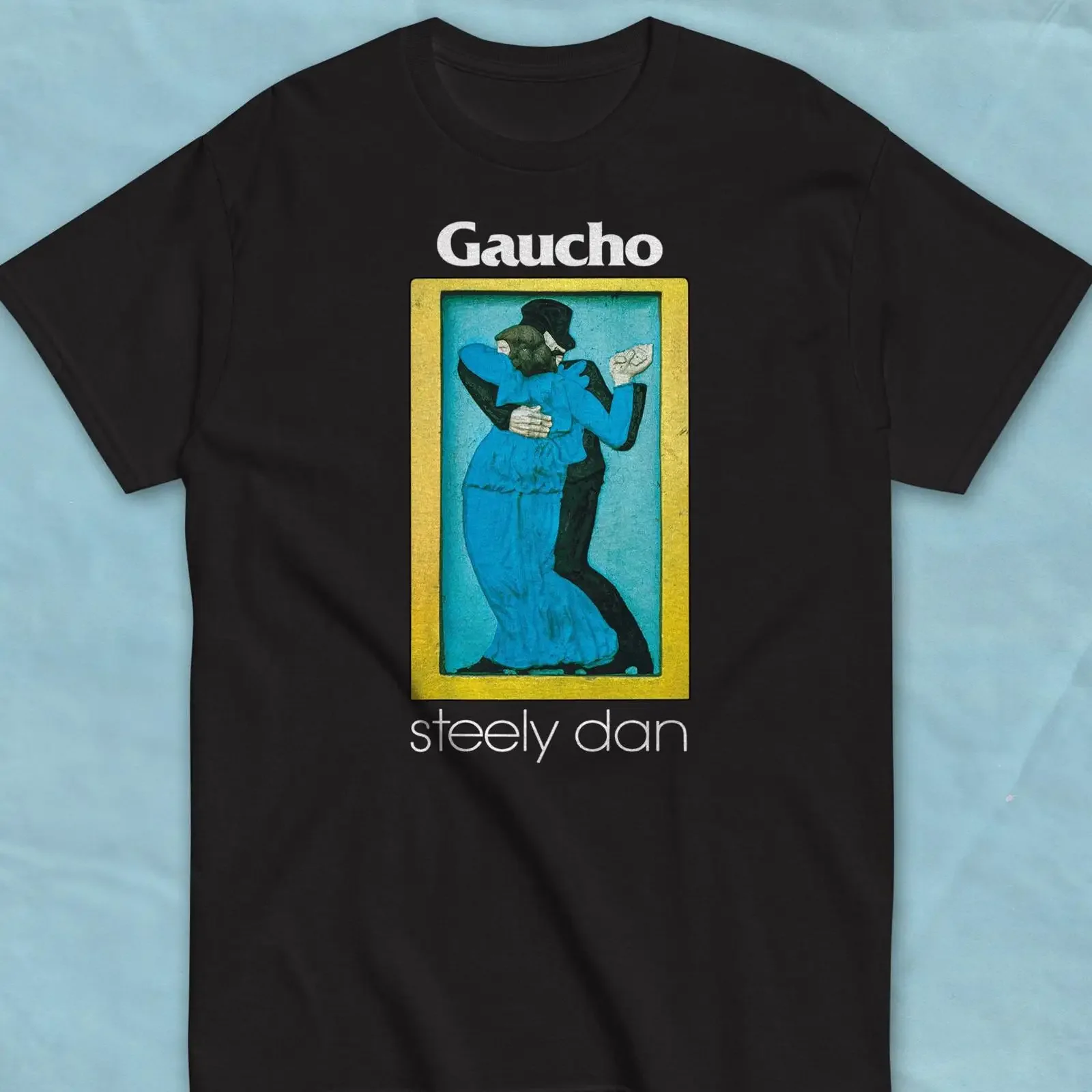 Steely Dan amp quot Gaucho Collectors T Shirt vintage Washed Unisex streetwear Stylish fashion Soft Slightly Versatile