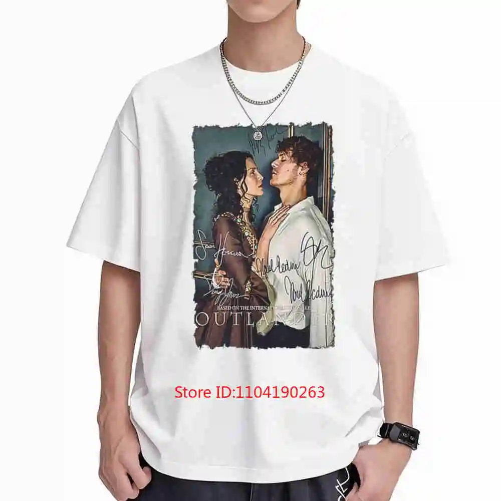 Outlander Vintage Short Sleeve Tee 100% Cotton T-Shirt