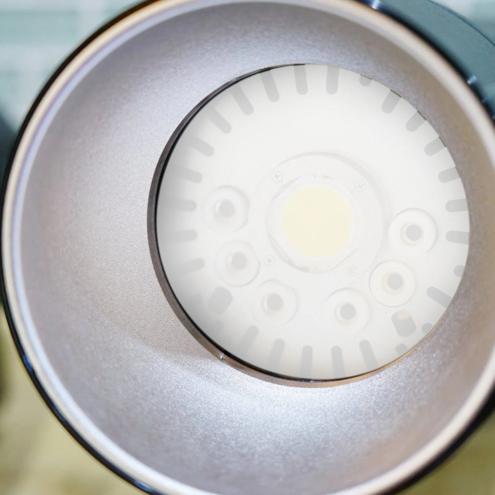 

6pcs Led Round Flat Pc Cover Plate Easy Install Ceiling Light Diffuser Cover Spotlight Shading Lampshade Disfuser Panel Lighting