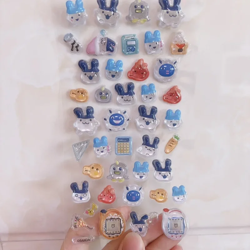 النمط الياباني لطيف الكرتون تماغوتشي المحيط الإغاثة كريستال ملصق فتاة الكرتون جراب هاتف الكمبيوتر Diy لاصقة تزيين #6