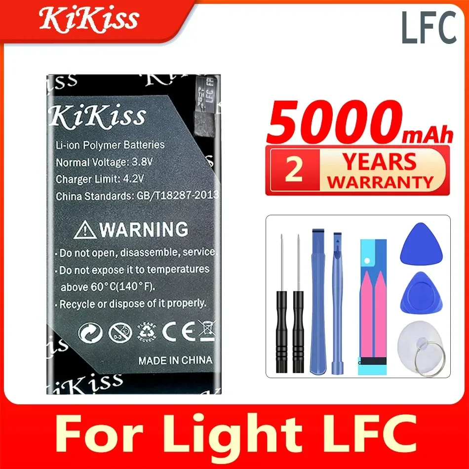 

KiKiss Li-ion Battery 5000mAh For Light LFC Bateria