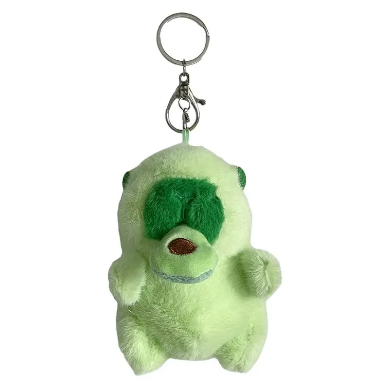 Plush Capybara Keychain Ornament Capybara Animal Stuffed Keychain Pendant Drawstring Design Cute Bag Decoration Vibration