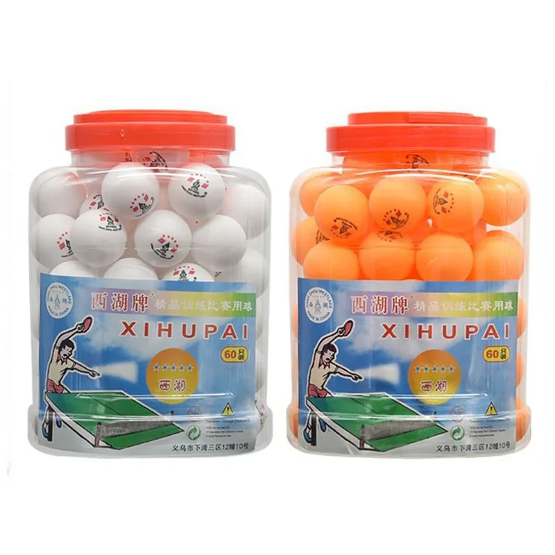 WESTLAKE 60pcs Table Tennis Balls 5 Star ABS Plastic 40+mm High Quality Pingpong Balls for Amateur Game Matches