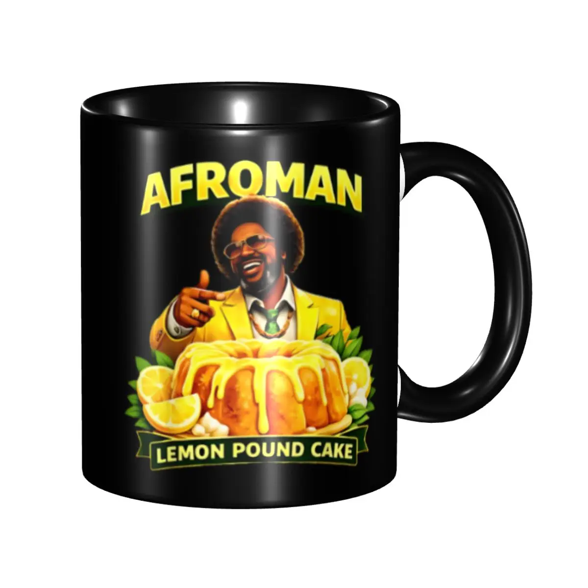 Afroman Justice For Lemon Pound Cake Mug Kawaii Tea Cup Christmas Gift For Women Men