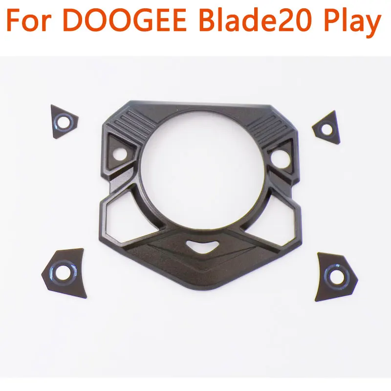 

Новый объектив задней камеры DOOGEE Blade20 Play, объектив ночного видения, вспышка, стеклянная крышка, декоративные детали для DOOGEE Blade20 Play Phone